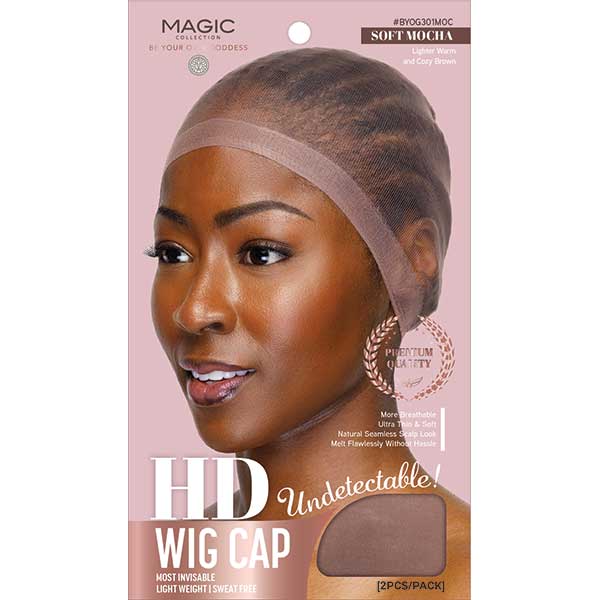 MAGIC COLLECTION UNDETECTABLE HD WIG CAP 2PC
