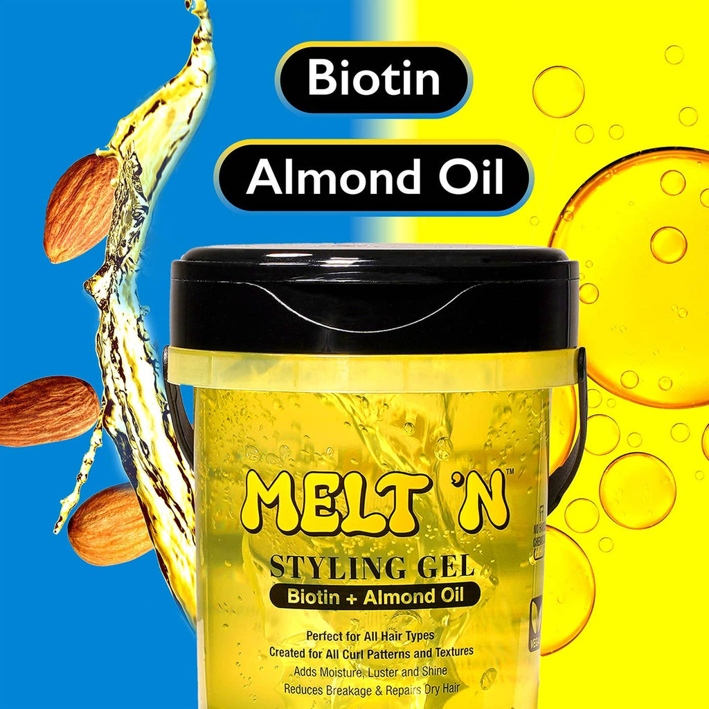 MELT'N Styling Gel - Almond Oil + Biotin