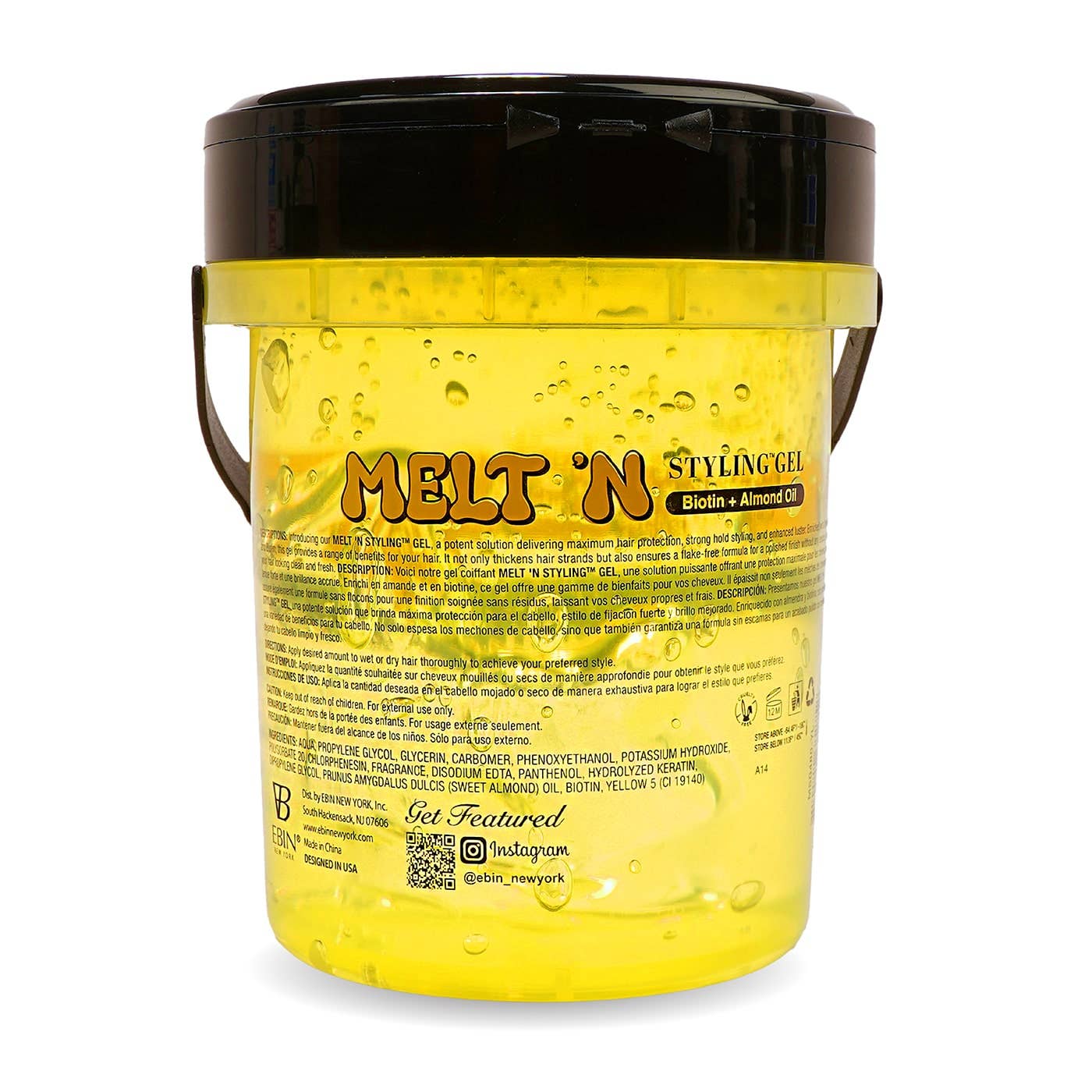 MELT'N Styling Gel - Almond Oil + Biotin