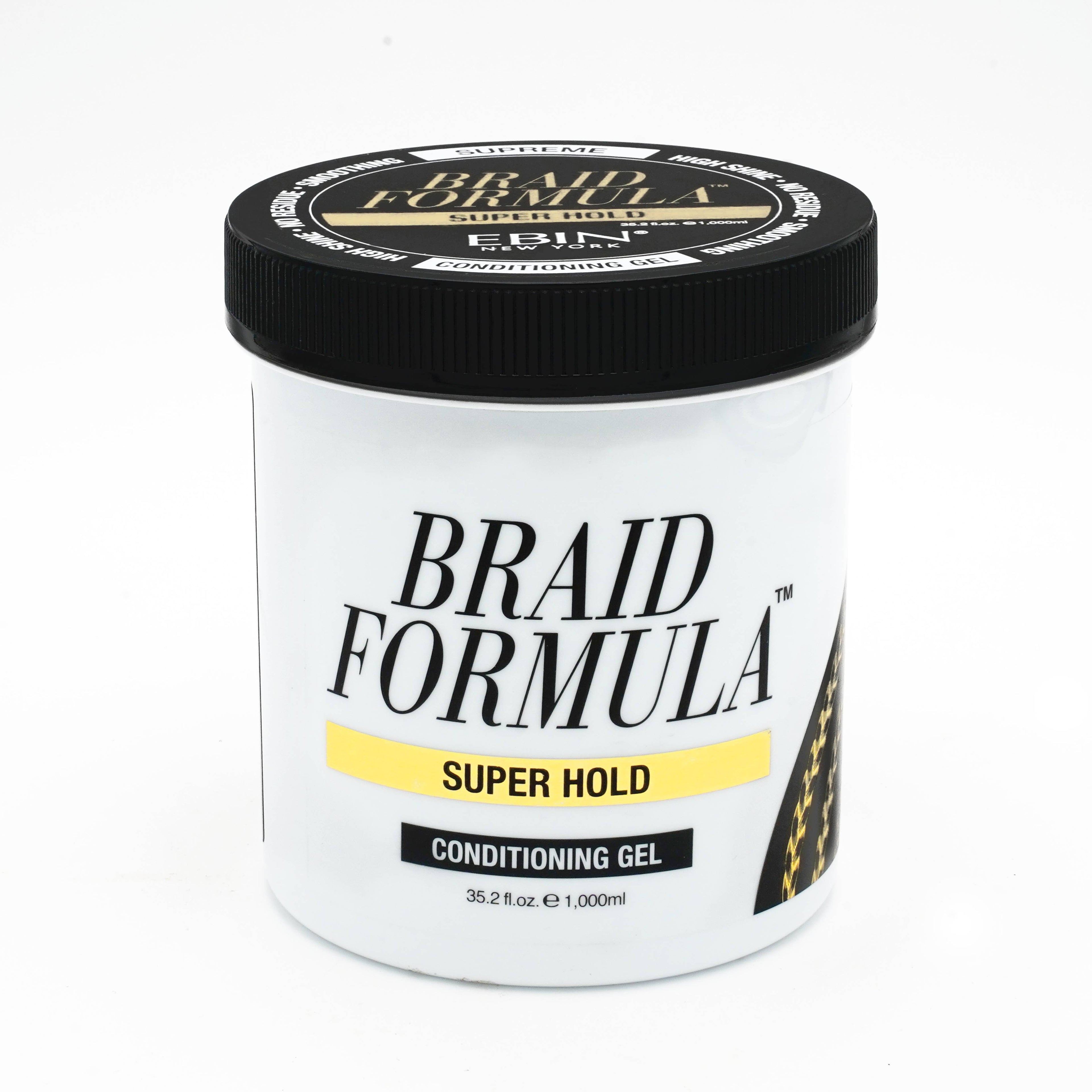 BRAID FORMULA CONDITIONING GEL SUPER HOLD