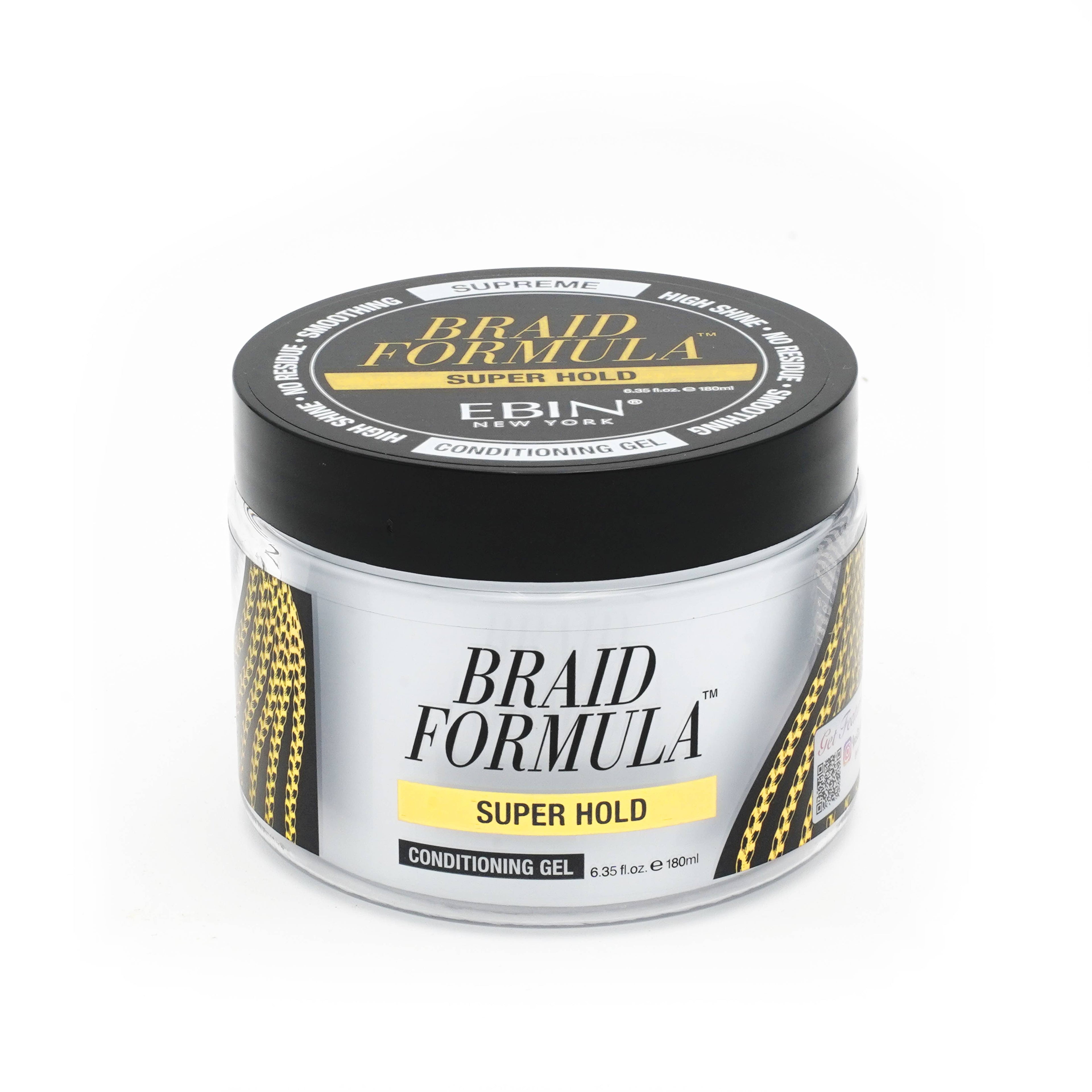 BRAID FORMULA CONDITIONING GEL SUPER HOLD