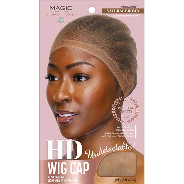 MAGIC COLLECTION UNDETECTABLE HD WIG CAP 2PC